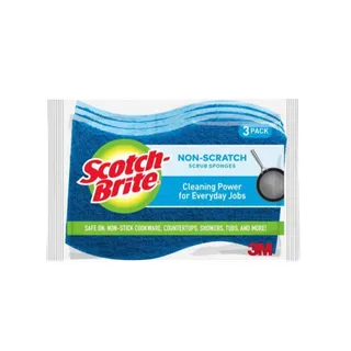 Scotch Brite Non-Scratch Non-Scratch 3 Pack Pieces