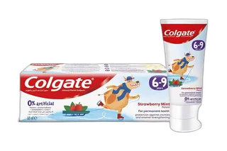 Colgate Kids Free from 6-9 Strawberry-Mnt, 60ml