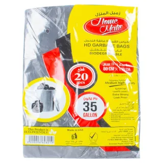 EG Bio-Deg AB Garbage Bag 80x110 cm Flats