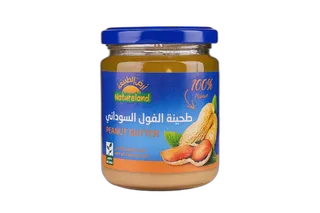 أرض الطبيعة زبدة الفول السوداني 250 جم