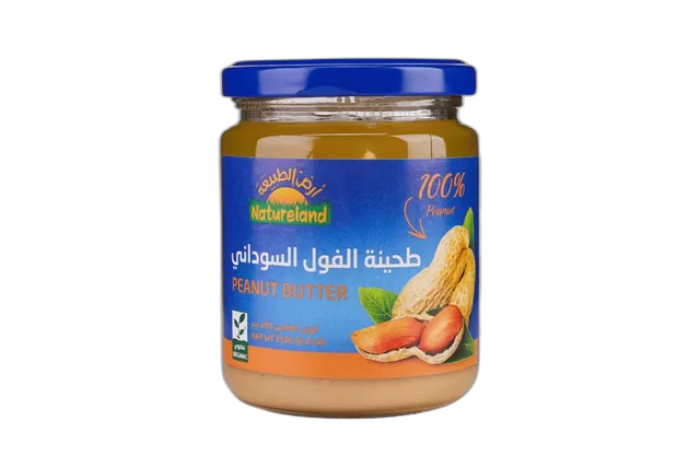 أرض الطبيعة زبدة الفول السوداني 250 جم