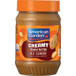 American Garden Creamy Peanut Butter, 454g