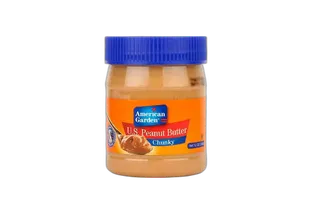 American Garden Chunky Peanut Butter, 340g
