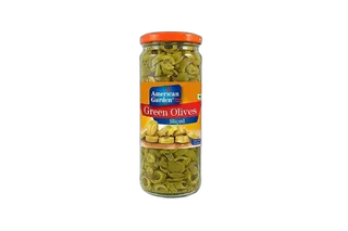Amercan Garden Green Sliced Olives, 450g
