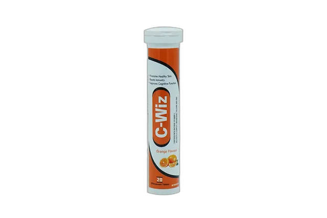Cawells Vitamin C Effervescent 20 Tablets Orange