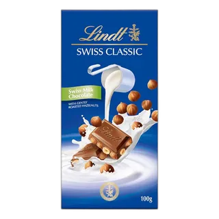 Lindt Milk Hazelnut Chocolate, 100g