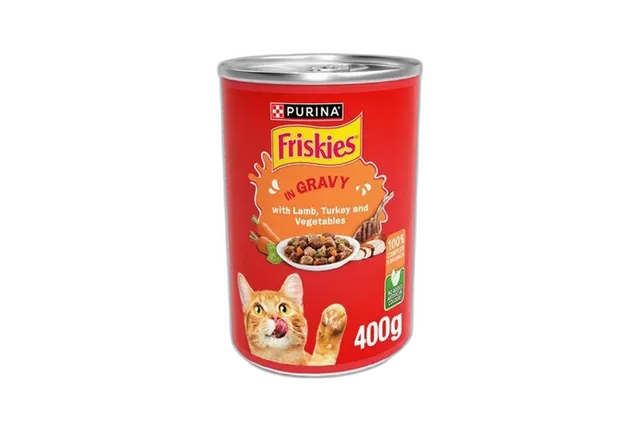 Friskies Cat Cig Lamp & Vegetable Turkey, 400g