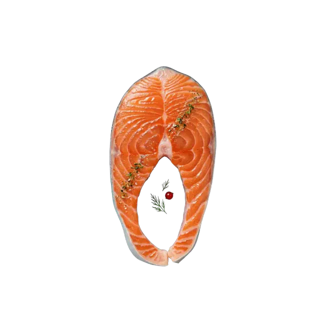 Fresh Salmon Steak per kg