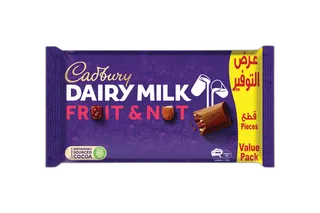 كادبوري ديري ميلك فواكه ومكسرات 5 x 32 جم