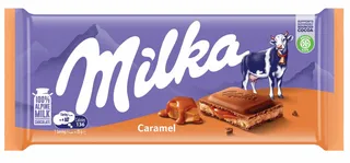 Milka Caramel Chocolate