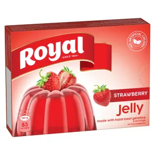 Royal Strawberry Jelly, 85g