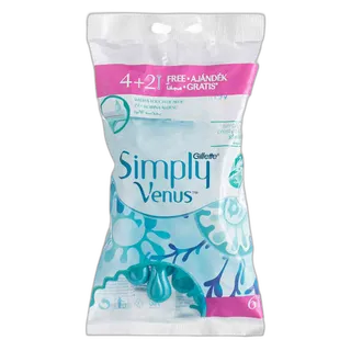 Gillette FP Simply Venus2 Bag 4 Pack