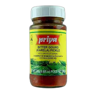 Priya Bitter Gourd Pickle, 300g