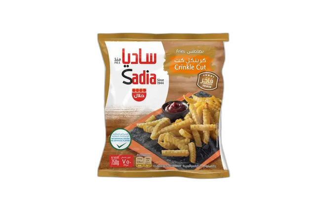 ساديا بطاطس كرينكل مجمدة 750 جم