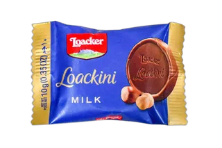 Loacker Loackini Fine Milk Chocolates, 10g