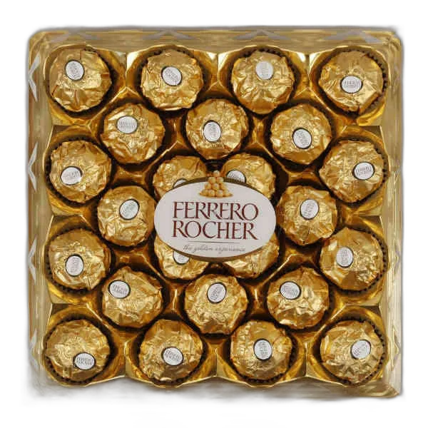 Ferrero Rocher Fine Hazelnut Milk Chocolates, 300g