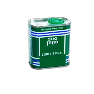Sasso Green Olive Oil in Tin, 175ml