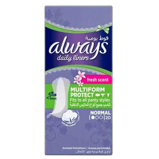 Always Liners Pamela Comfort Protect 20s