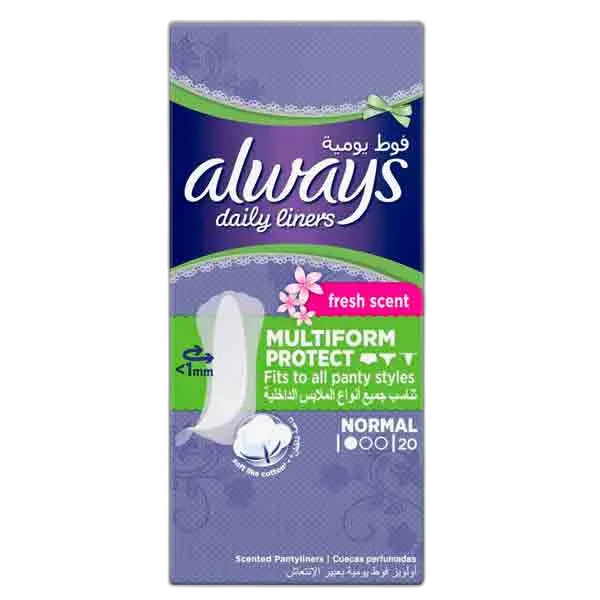 Always Liners Pamela Comfort Protect 20s