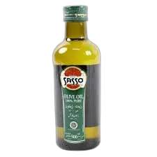 Sasso Green Olive Oil in Bottle, 500ml