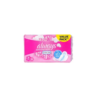عبوة من 16 قطعة طويلة للغاية من Always