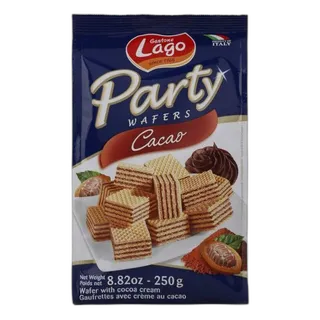 Lago Party Cacao Wafers, 250g