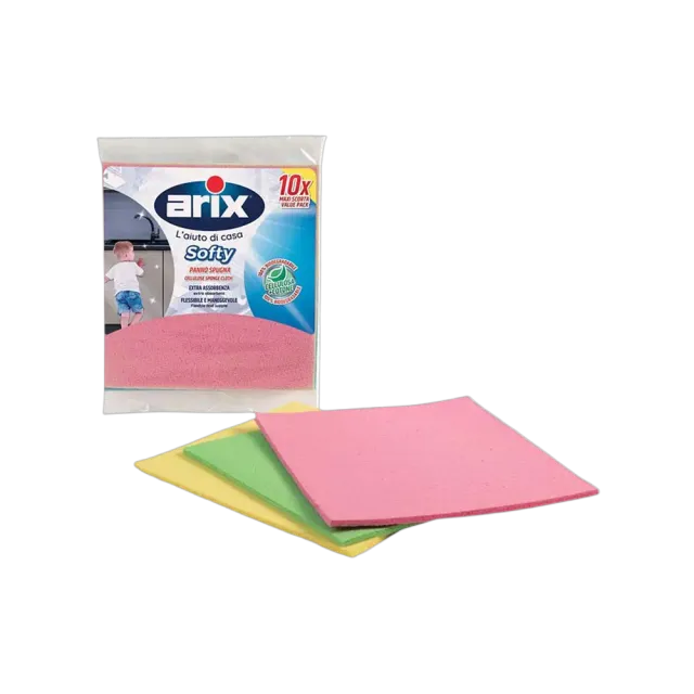 Arix Cell.sponge Cloth New Softy 3 Pack