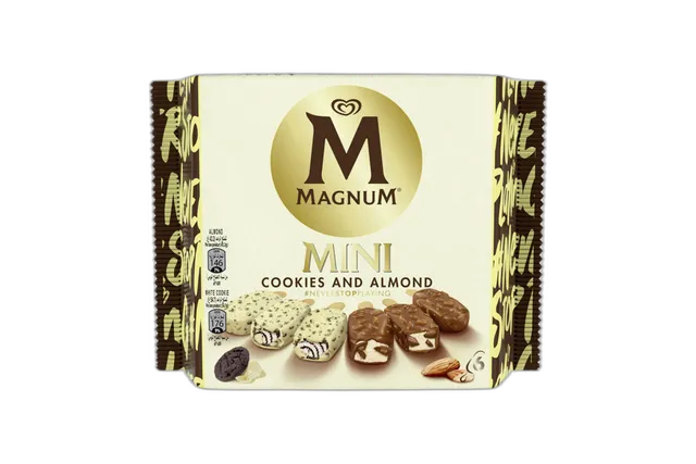 Magnum Mini Cookie & Almond, 345ml