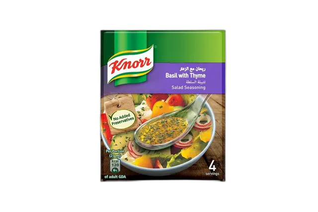 Knorr Salads Seas Basil & Thyme 4 x, 10g