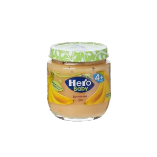 هيرو طعام أطفال بالموز 125 جم