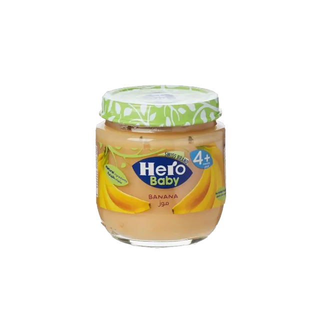 هيرو طعام أطفال بالموز 125 جم