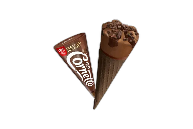 Cornetto Classic Chocolate Ice Cream Cone 125 ml