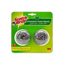 Scothbrite 3M Steel Spirals 2 Pack