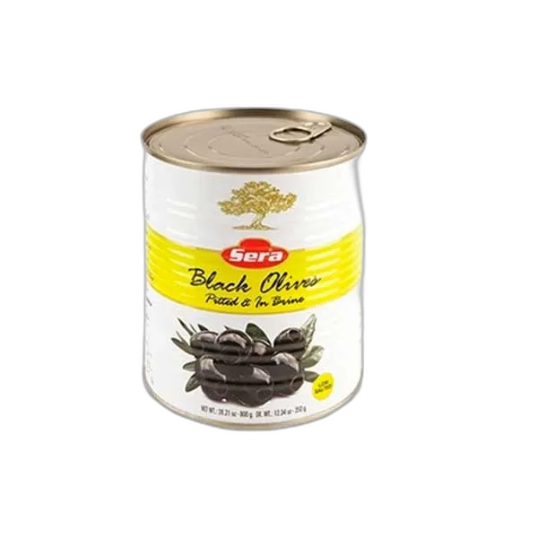 Sera Pitted Black Olives, 360g