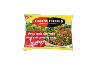 Farm Frites Frozen Green Peas & Carrots, 400g