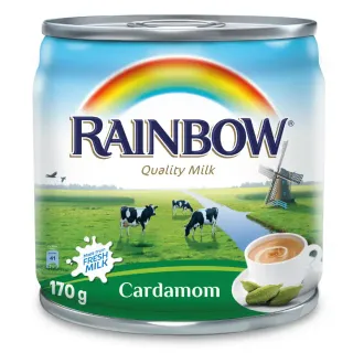 Rainbow Cardamom Evaporated Milk, 160ml
