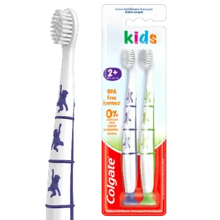 Colgate Toothbrush Kids Zero 2 Pack