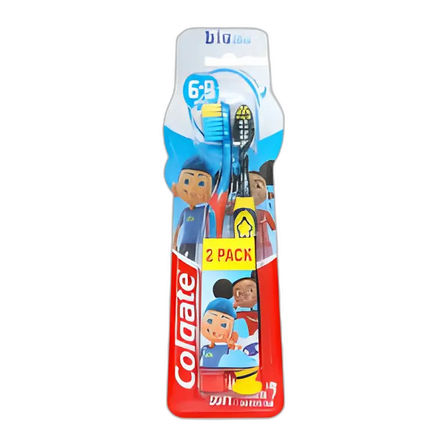 Colgate Tooth Brush Kids 6-9 Small Kids 2 pcs