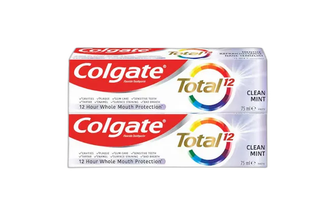 Colgate Tooth Paste Total Clean Mint 2 x, 75ml