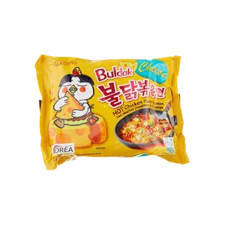 Samyang Hot Chicken Cheese Noodles, 140g