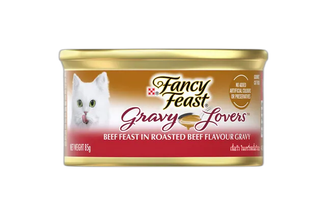 Fancy Feast Gravy Beef Liver, 85g