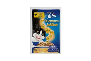 Felix Sensation Chicken Spinach Gij, 85g