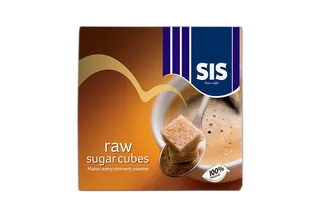 Sis Cube Sugar Raw, 454g