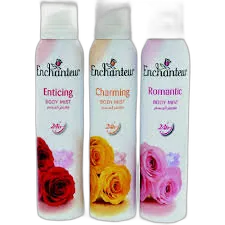 Enchanteur Body Mist 3 pcs X, 150ml