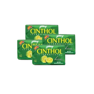 Godrej Cinthol Lemon Soap 4 x, 175g