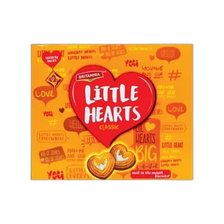 Britannia Little Hearts 10 x, 50.5g