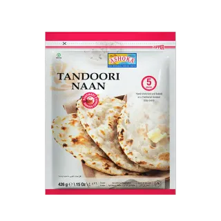 Ashoka Tandoori Naan Plain, 426g