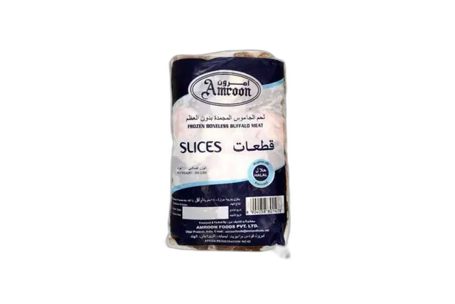 Amroon Frozen Buffalo Boneless Slice, 900g
