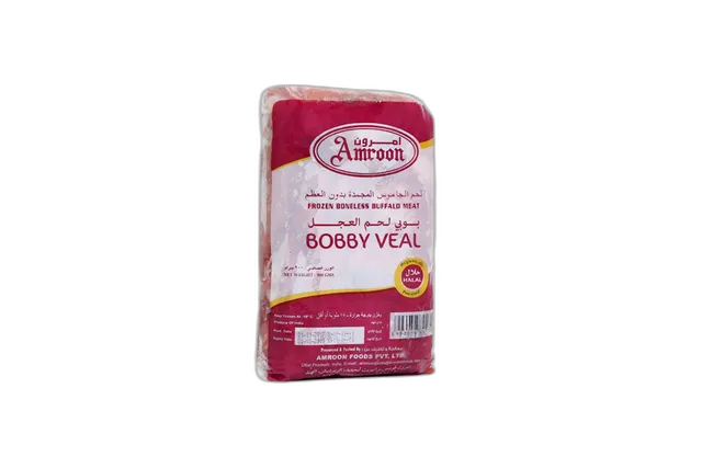 Amroon Frozen Buffalo Boneless Bobby Veal, 900g