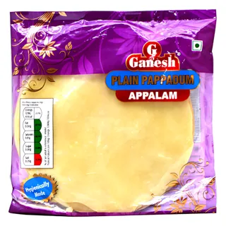Ganesh Plain Pappadam, 200g